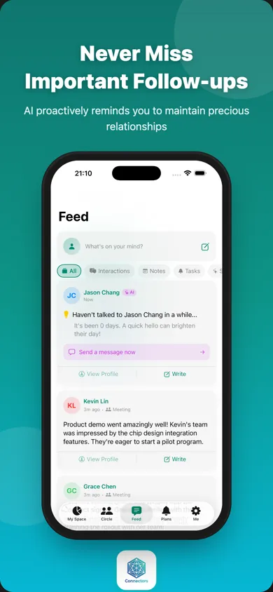 Connectors: AI Personal CRM
